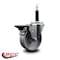 Service Caster 4'' Semi Steel Swivel 3/4'' Expanding Stem Caster with Brake SCC-EX20S414-SSS-PLB-34 - alternate 2